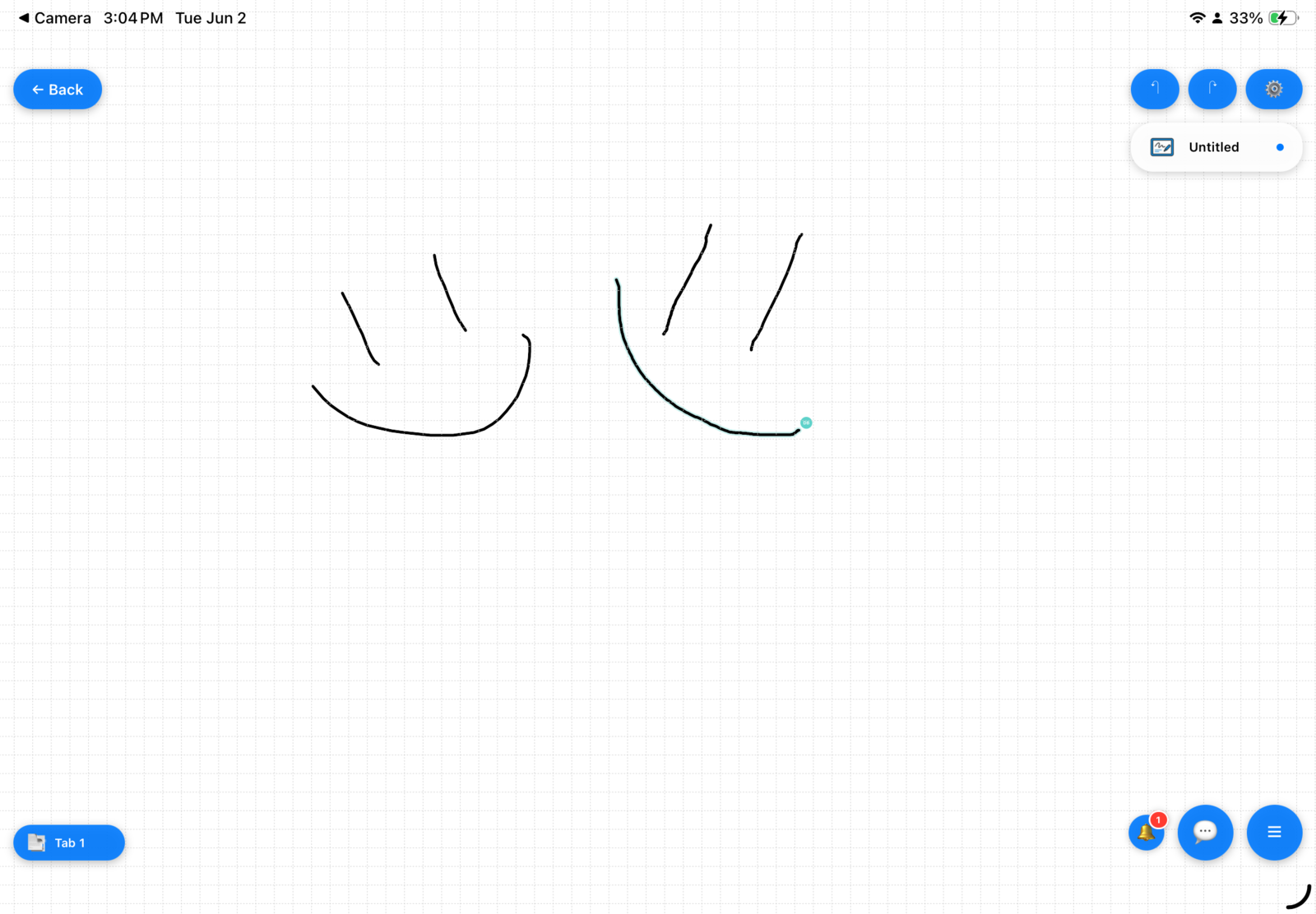 Markour collaborative whiteboard on iPad