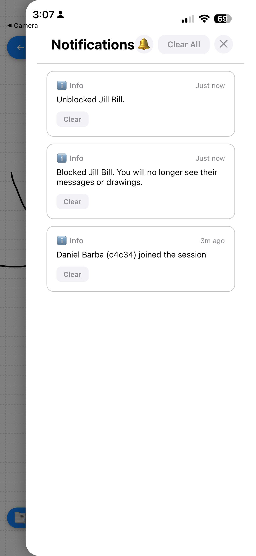 Markour app screenshot